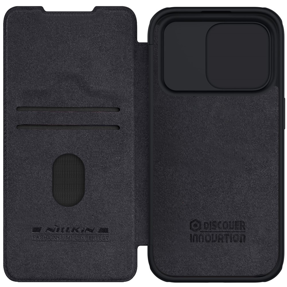 Cover Qin Pro CamShield iPhone 15 Pro Max Black