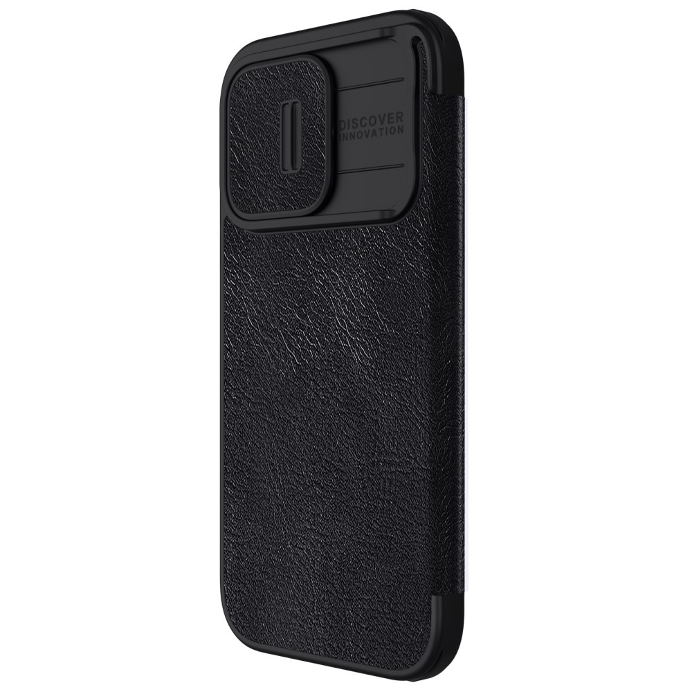Cover Qin Pro CamShield iPhone 15 Pro Black