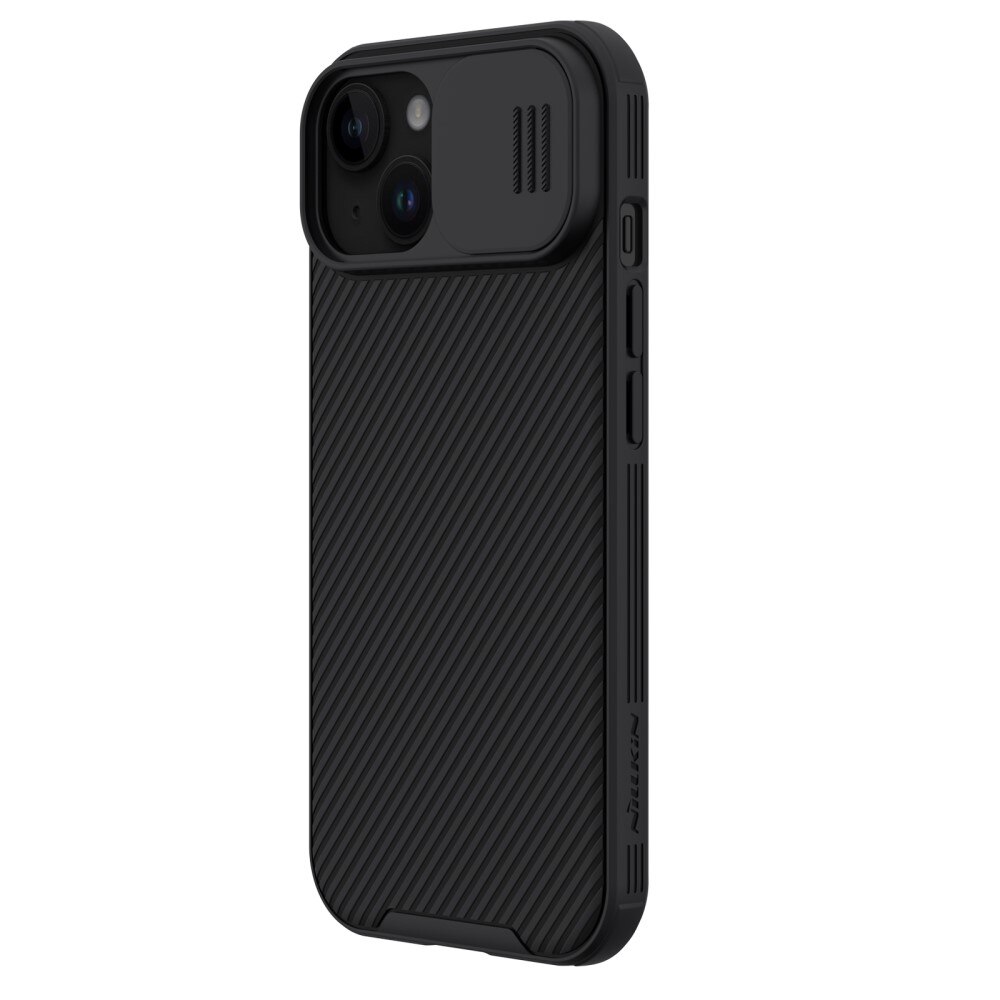 Cover CamShield iPhone 15 nero