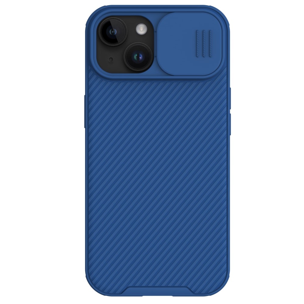 Cover CamShield iPhone 15 blu