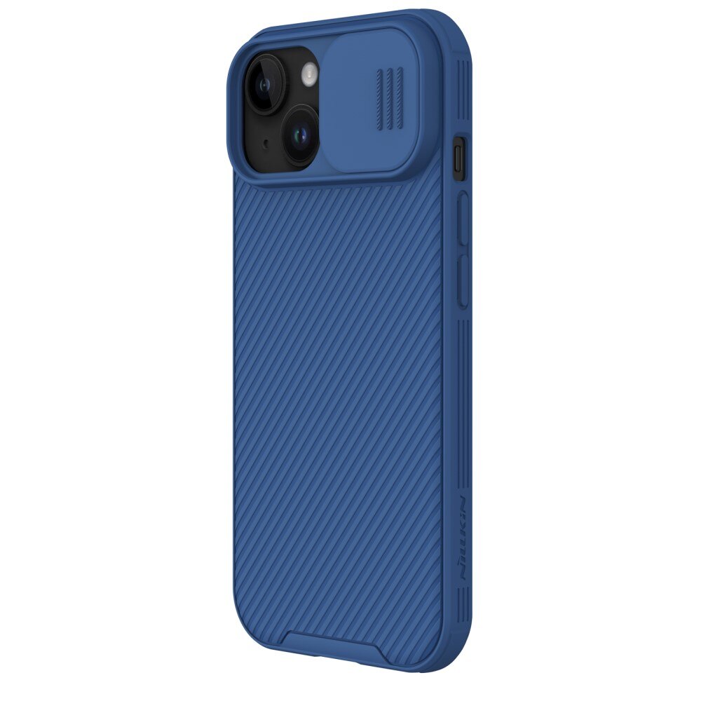 Cover CamShield iPhone 15 Blu