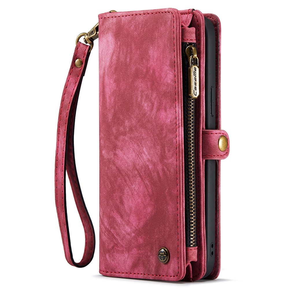 Cover portafoglio Multi-Slot iPhone 15 Rosso