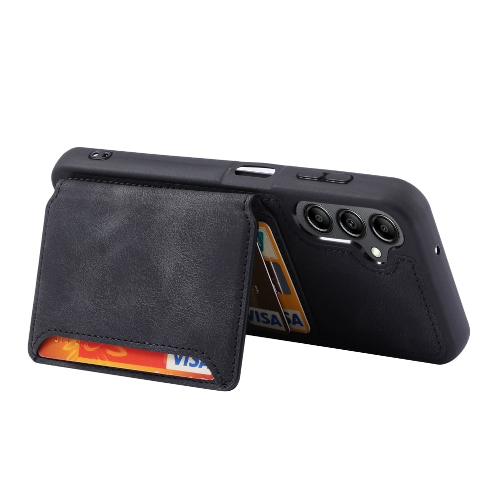 Cover con portacarte Multi-slot anti-RFID Samsung Galaxy S23 FE nero