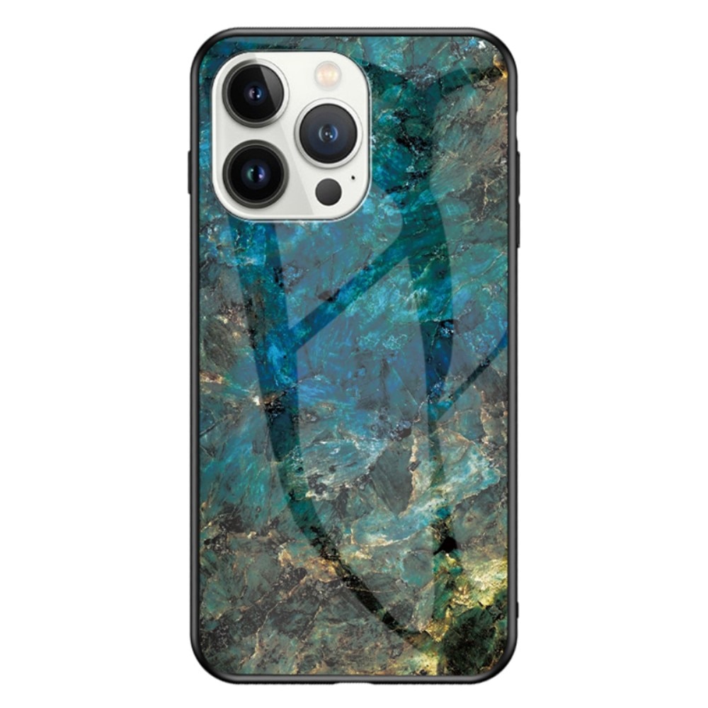 Custodia in vetro temperato iPhone 15 Pro Max emerald