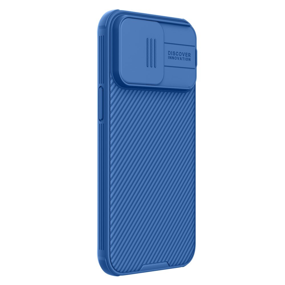 Cover CamShield iPhone 15 Pro Max blu