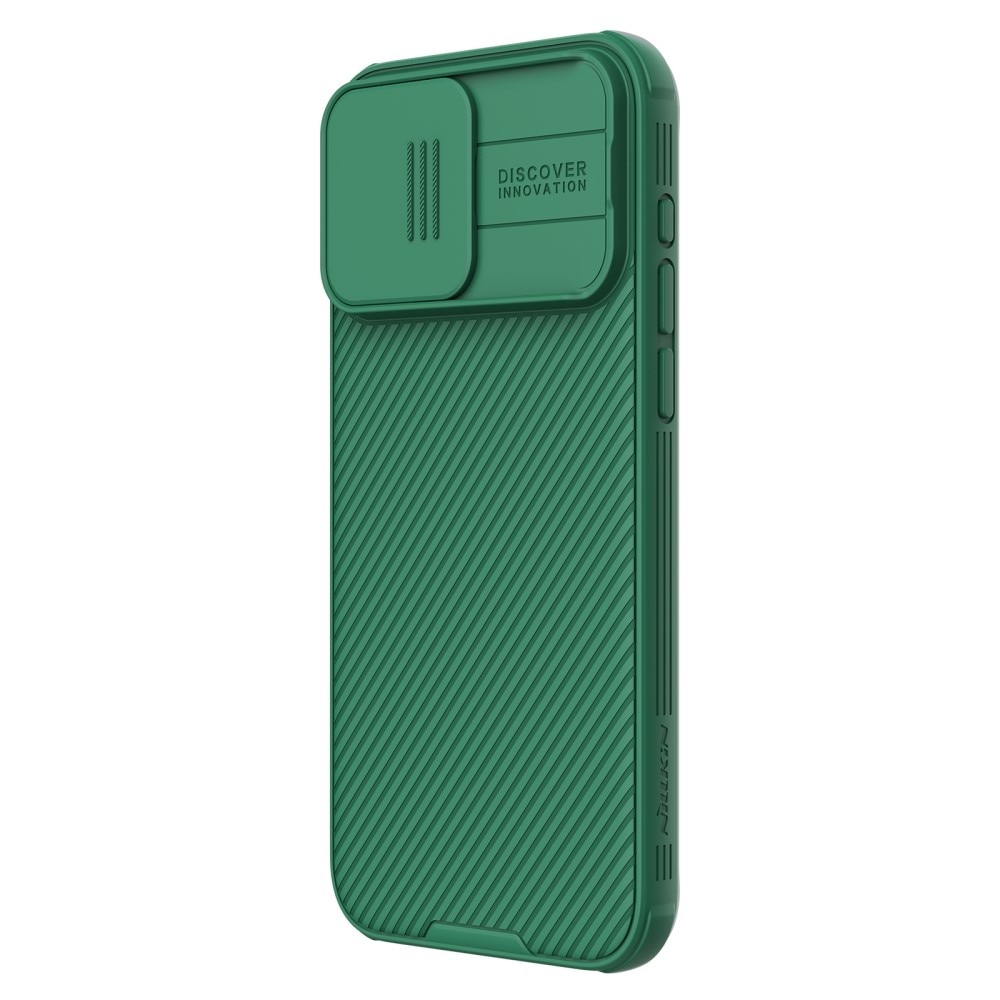 Cover magnetico CamShield iPhone 15 Pro, verde