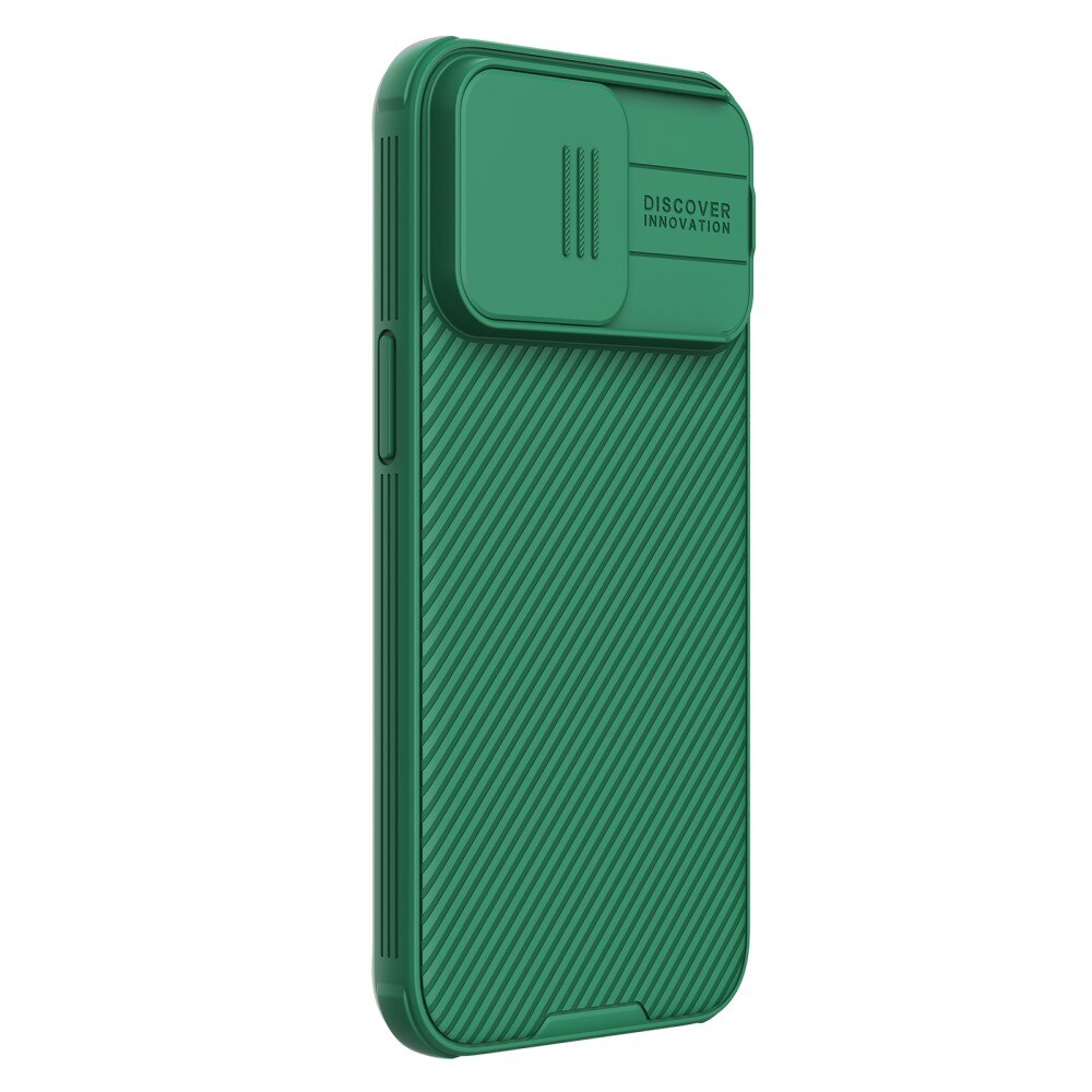 Cover magnetico CamShield iPhone 15 Pro, verde