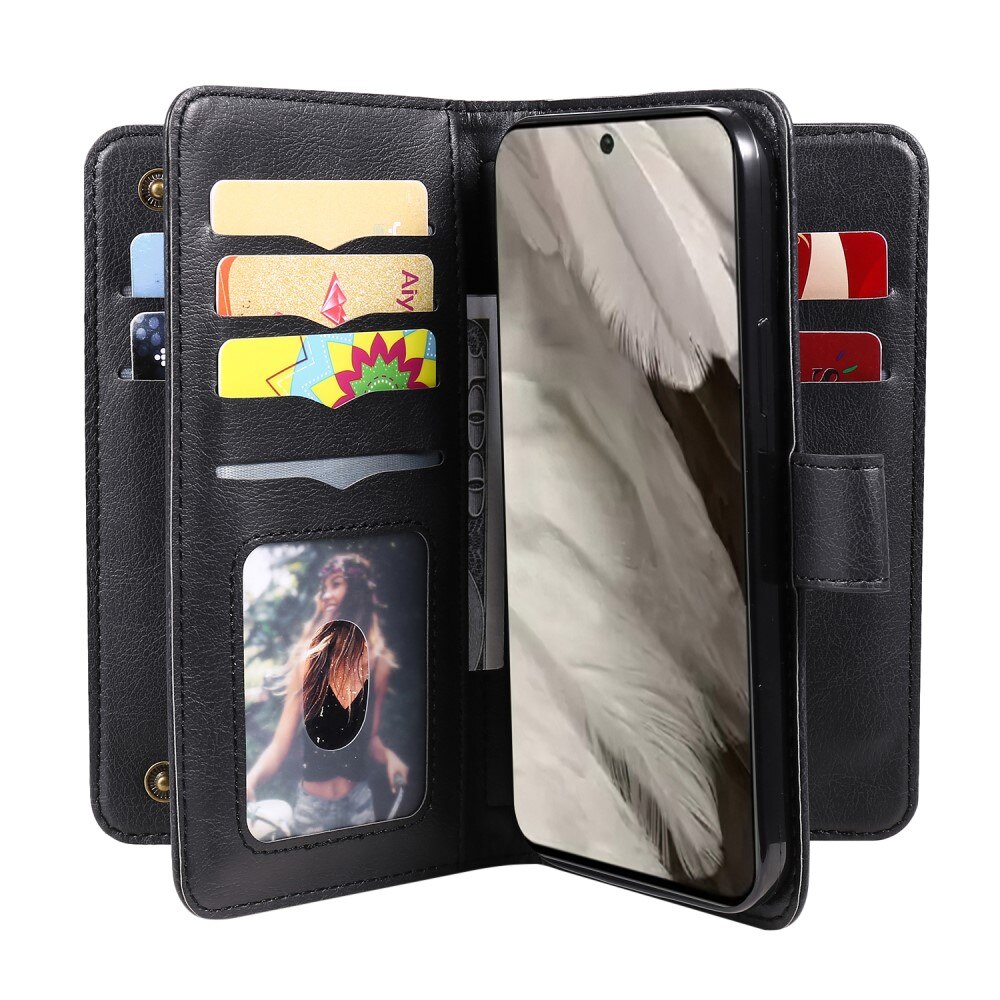 Cover portafoglio Multi-slot Google Pixel 8, nero