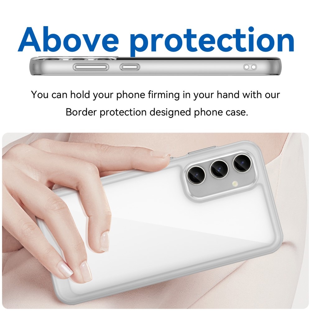 Cover Ibrido Crystal Hybrid Samsung Galaxy S23 FE trasparente