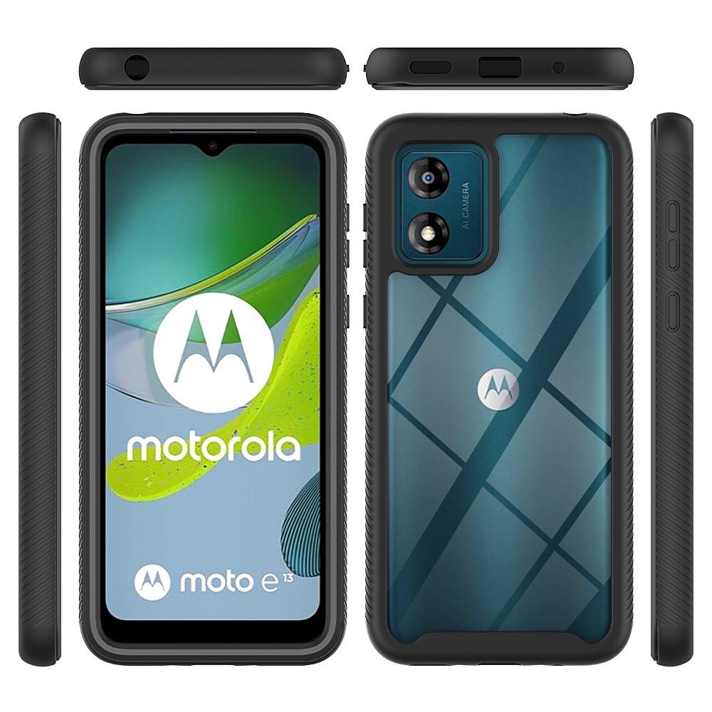 Cover Full Protection Motorola Moto E13 nero