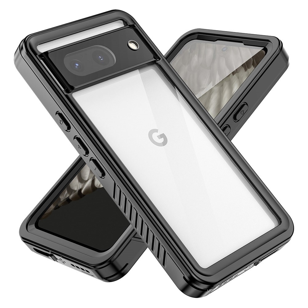 Cover ibrida impermeabile Google Pixel 8 trasparente