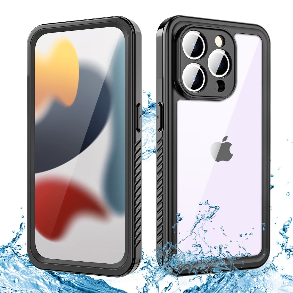 Cover ibrida impermeabile iPhone 15 Pro Max trasparente