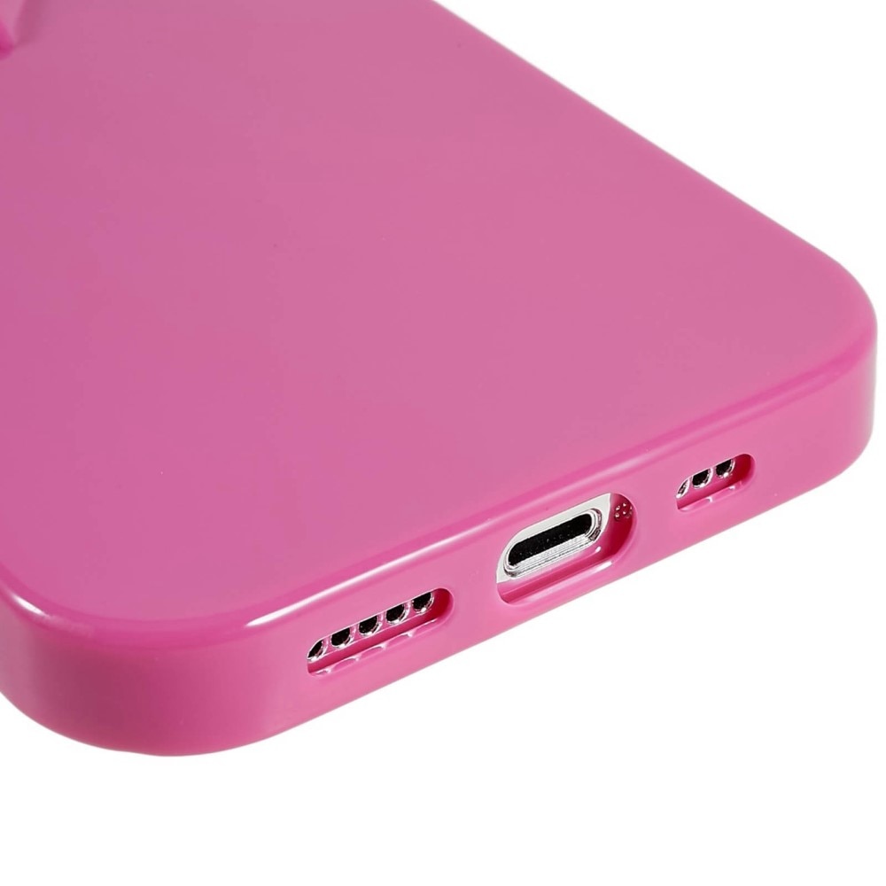 Cover TPU Cuore iPhone 15 Pro Max rosa