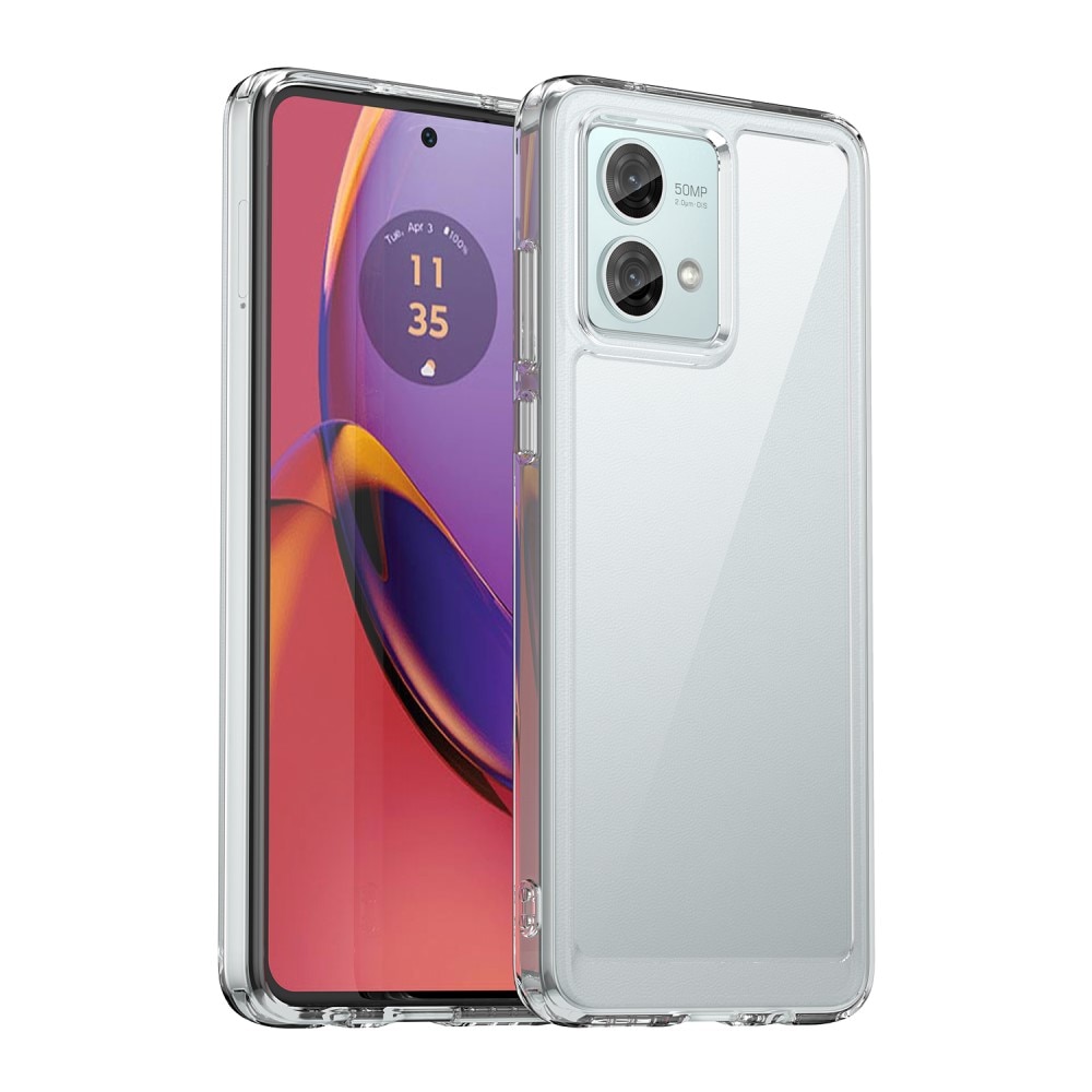 Cover Ibrido Crystal Hybrid Motorola Moto G84 trasparente