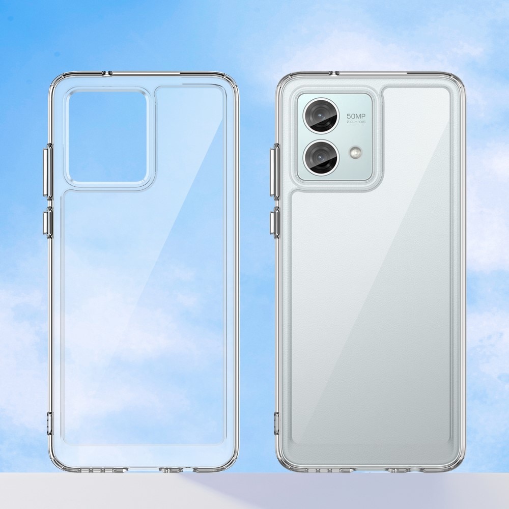 Cover Ibrido Crystal Hybrid Motorola Moto G84 trasparente