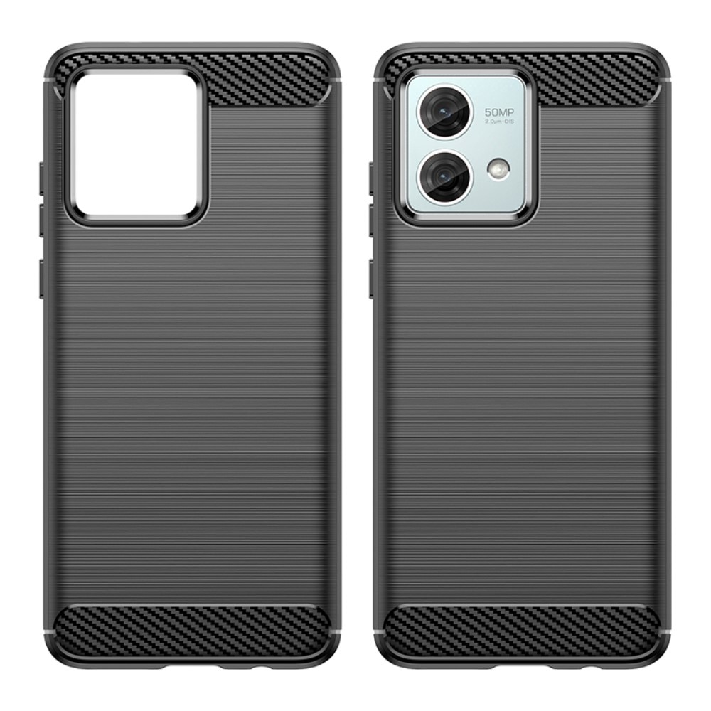 Cover TPU Brushed Motorola Moto G84 Nero