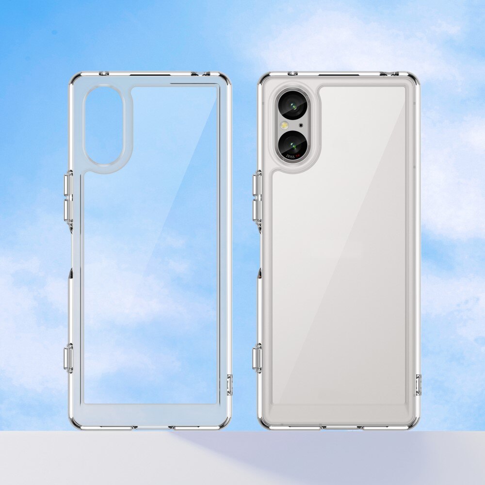 Cover Ibrido Crystal Hybrid Sony Xperia 5 V trasparente