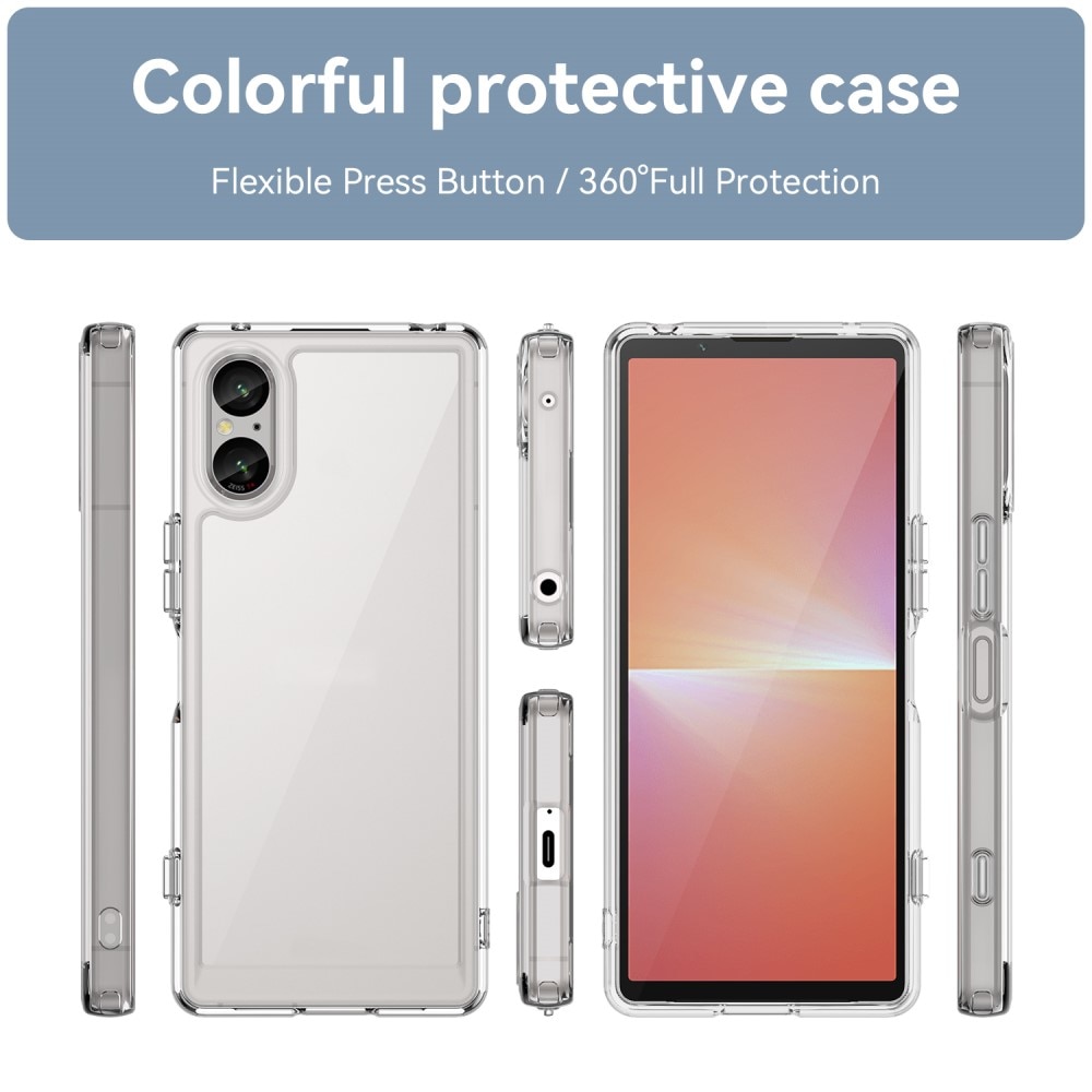 Cover Ibrido Crystal Hybrid Sony Xperia 5 V trasparente