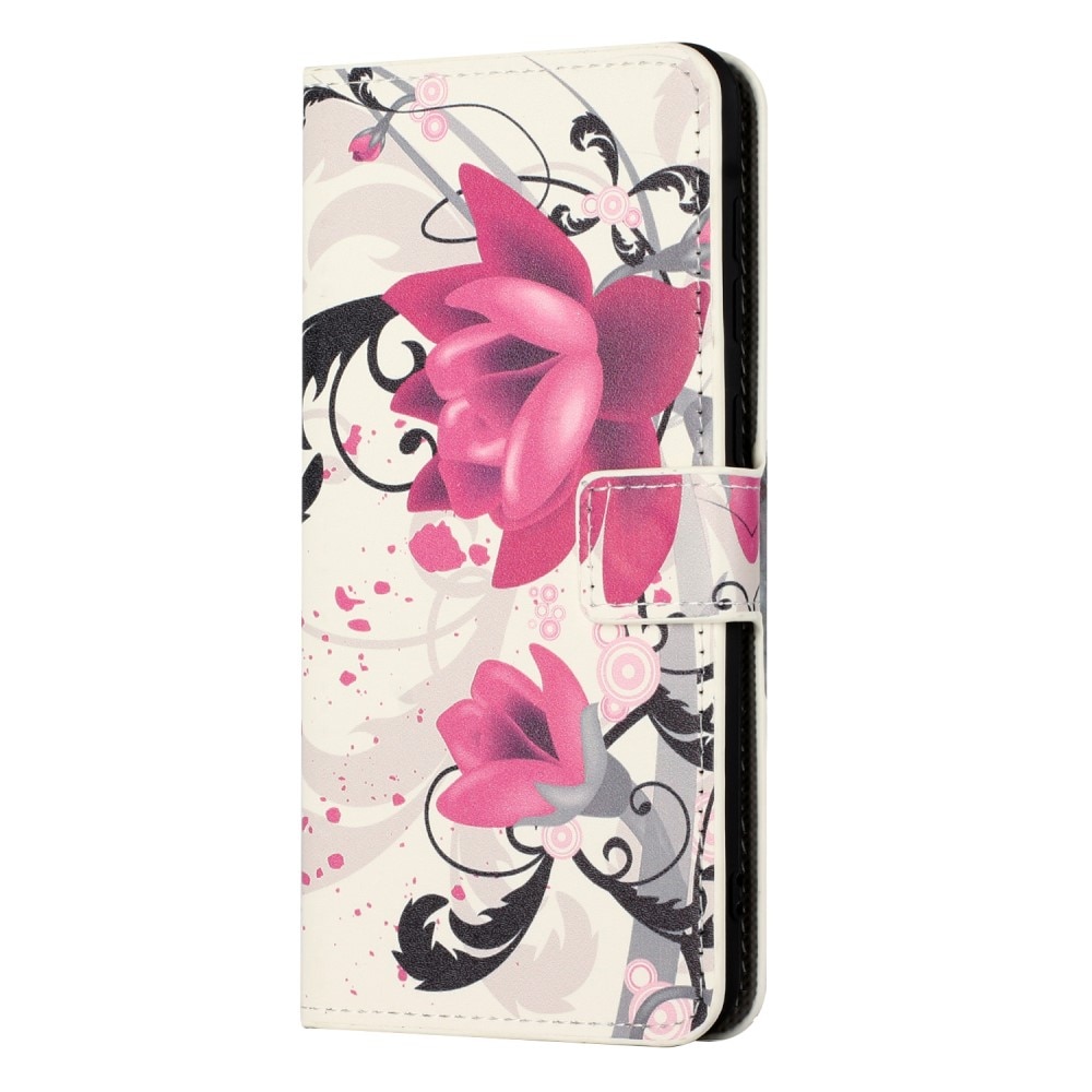 Custodie a portafoglio Samsung Galaxy A15 Flowers