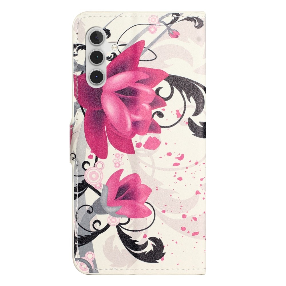 Custodie a portafoglio Samsung Galaxy A15 Flowers