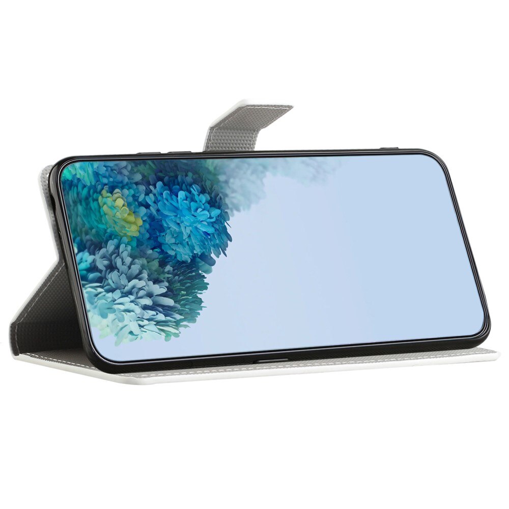 Custodie a portafoglio Samsung Galaxy A15 fiori di ciliegio