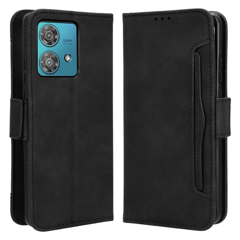 Cover portafoglio Multi Motorola Edge 40 Neo nero