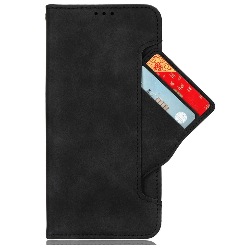 Cover portafoglio Multi Motorola Edge 40 Neo nero