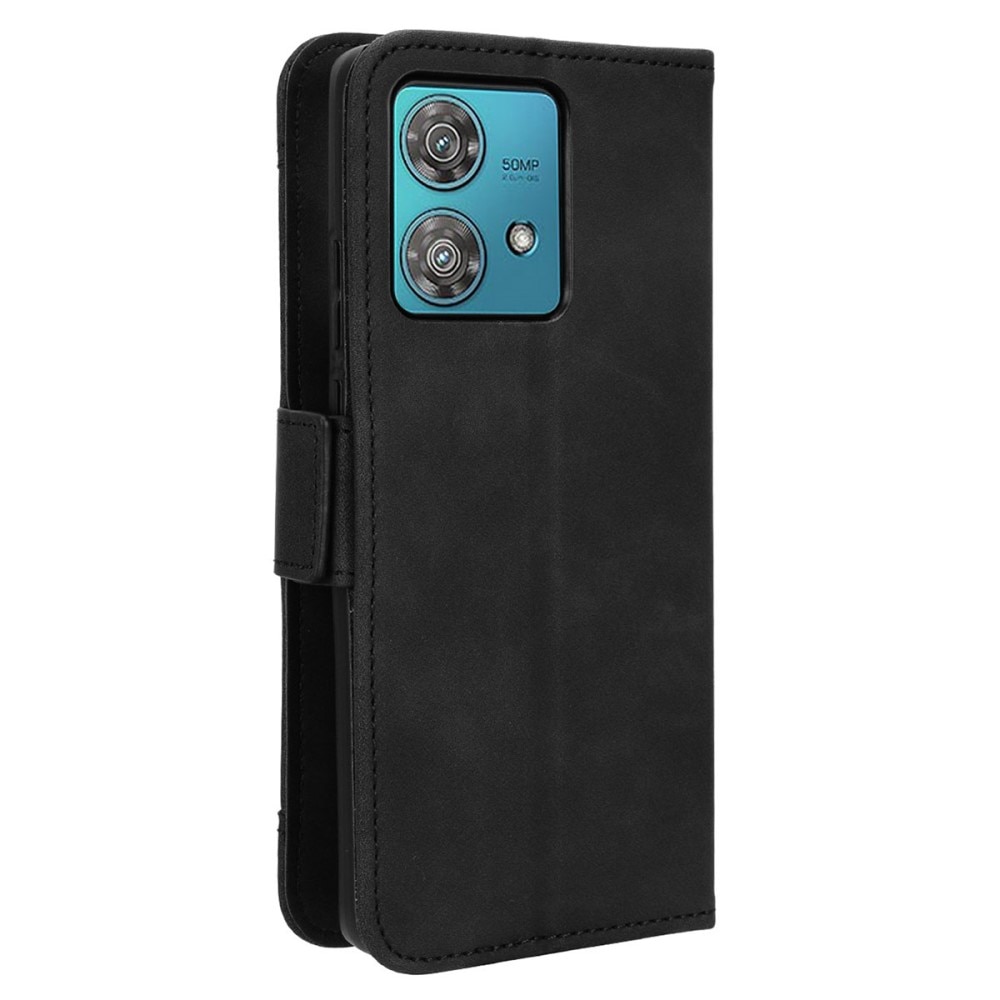 Cover portafoglio Multi Motorola Edge 40 Neo nero