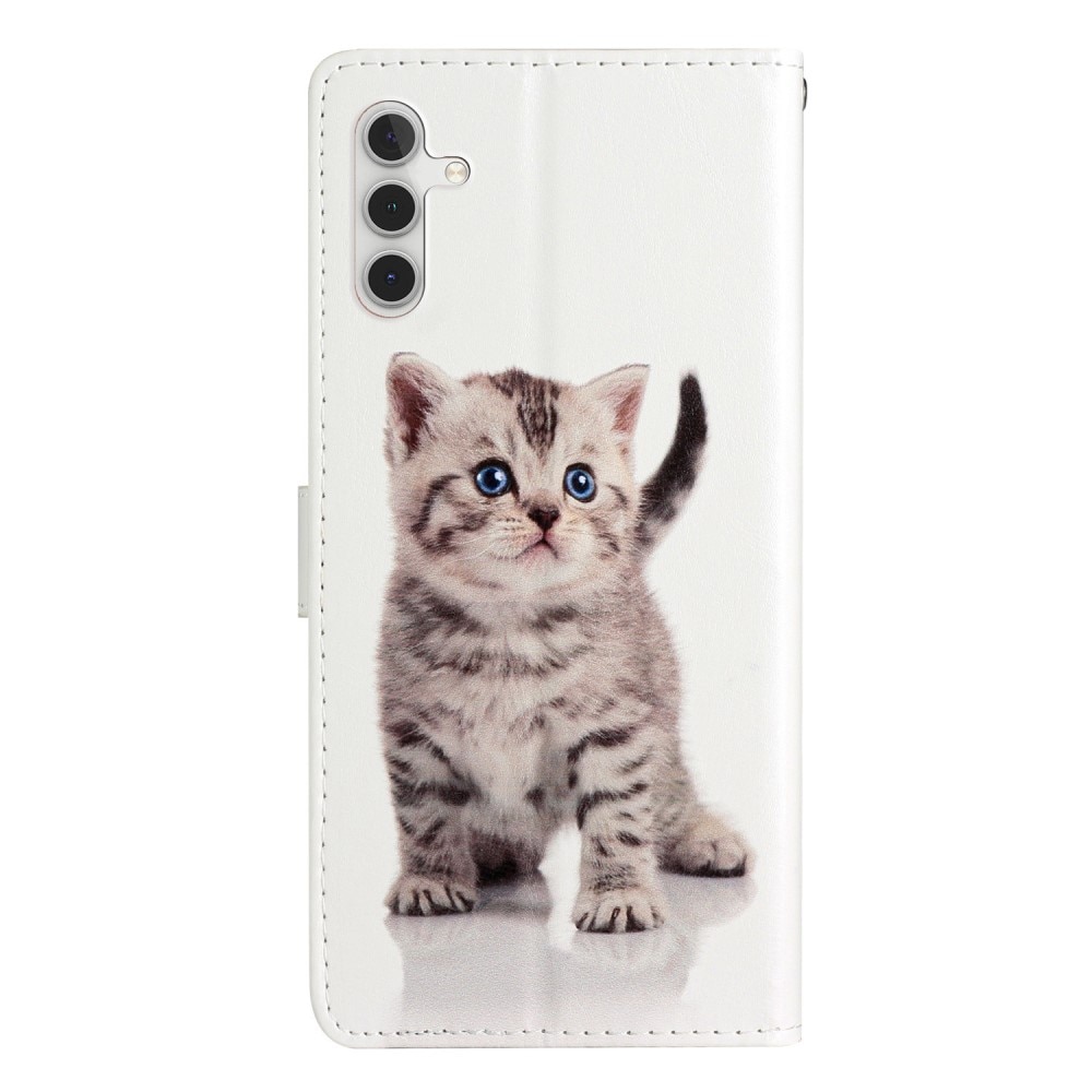 Cover portafoglio Samsung Galaxy A15 gattino