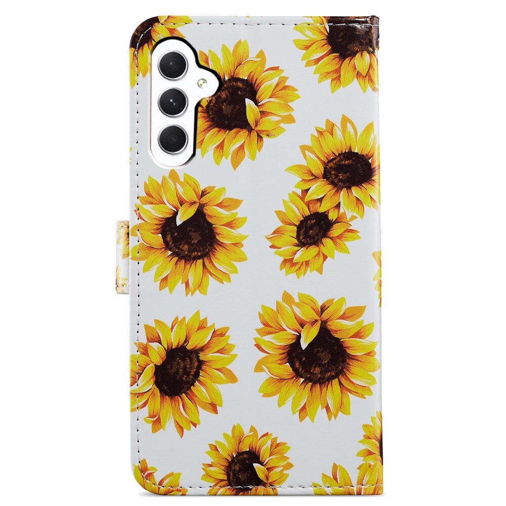 Cover portafoglio Samsung Galaxy A15 girasole