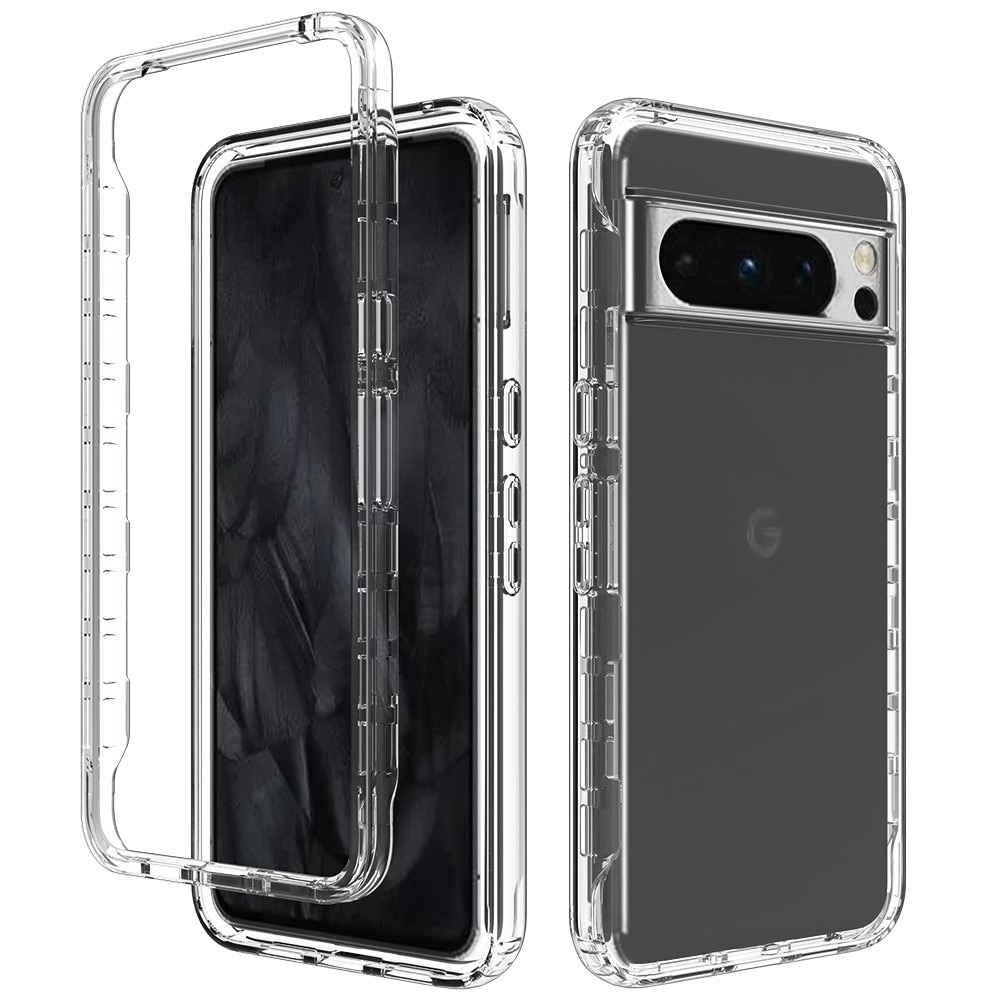 Cover protezione totale Google Pixel 8 Pro trasparente