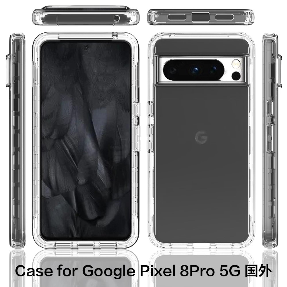 Cover Full Protection Google Pixel 8 Pro trasparente
