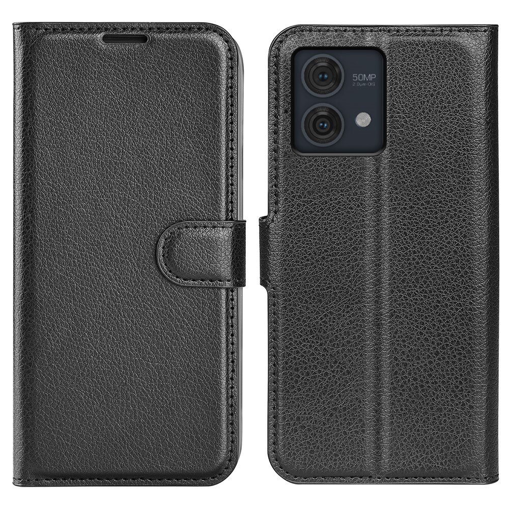 Cover portafoglio Motorola Moto G84 Nero