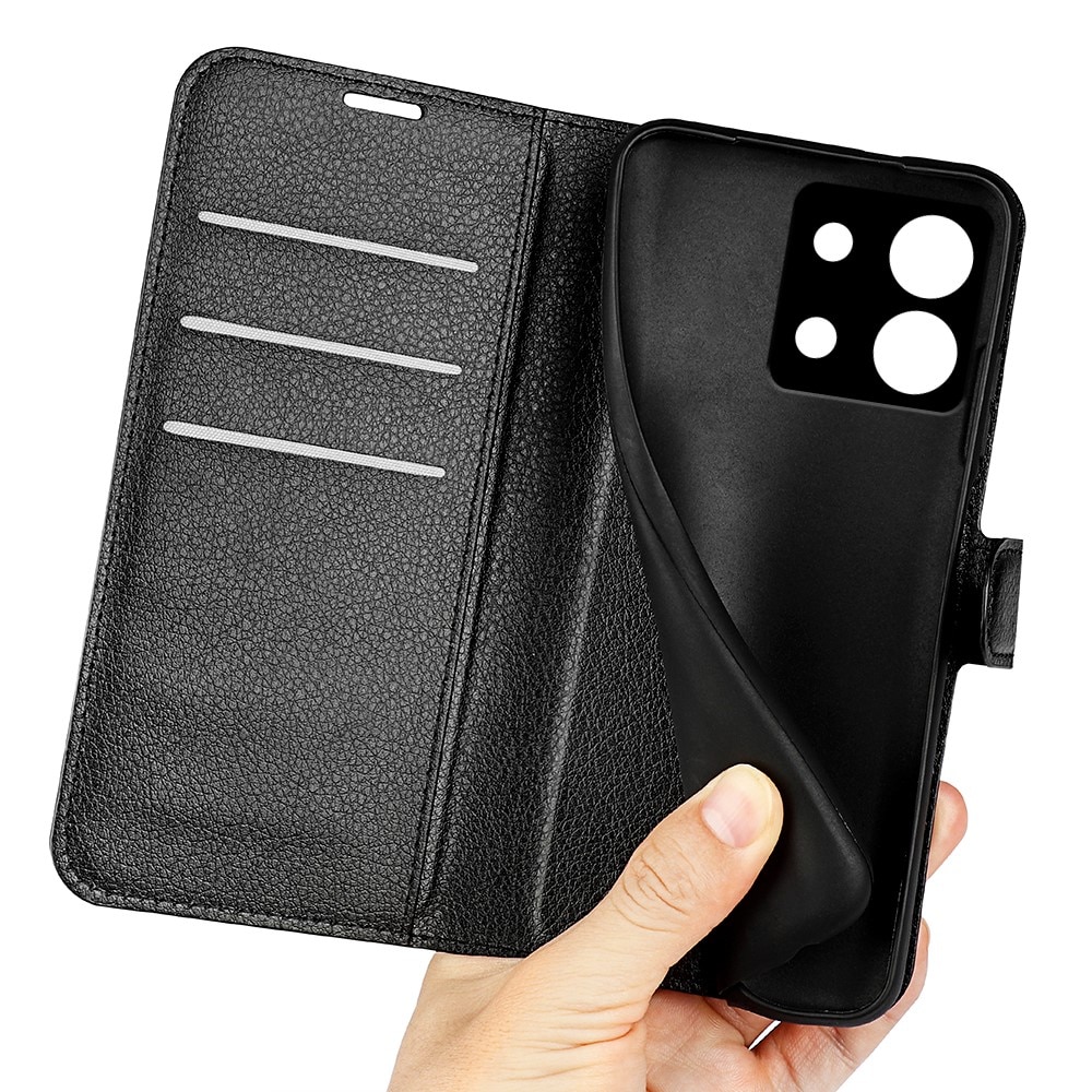 Cover portafoglio Xiaomi Redmi Note 13 nero