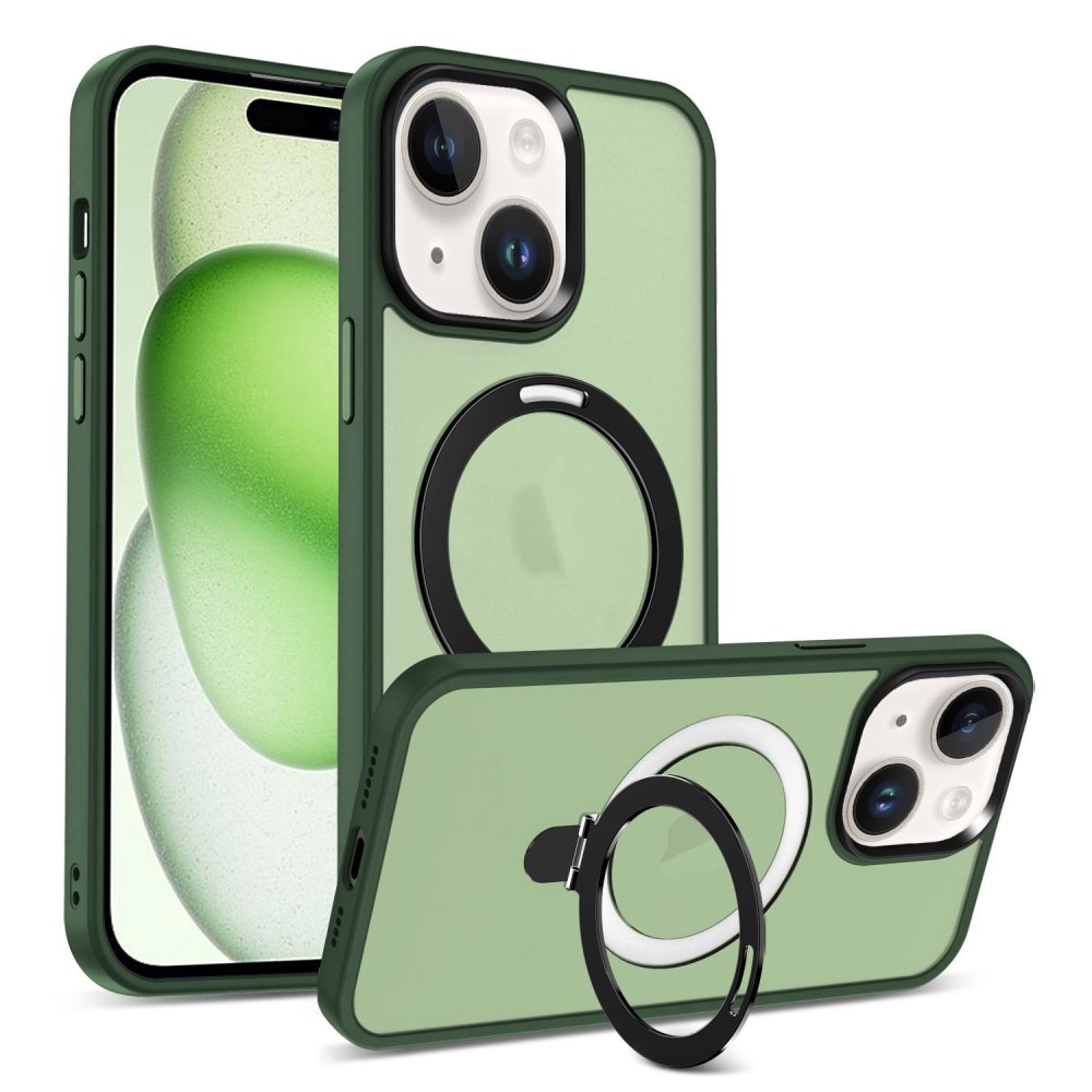 Cover ibride con MagSafe Ring iPhone 15 verde