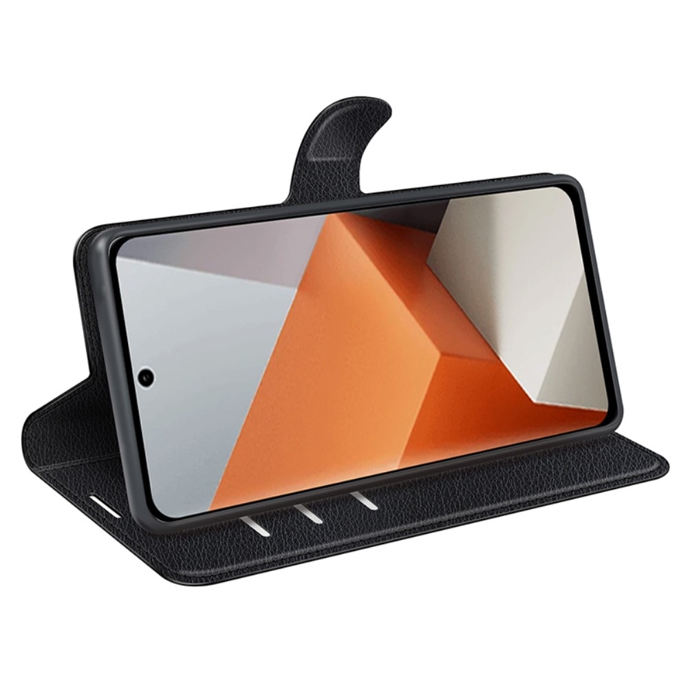 Cover portafoglio Xiaomi Redmi Note 13 Pro Plus Nero