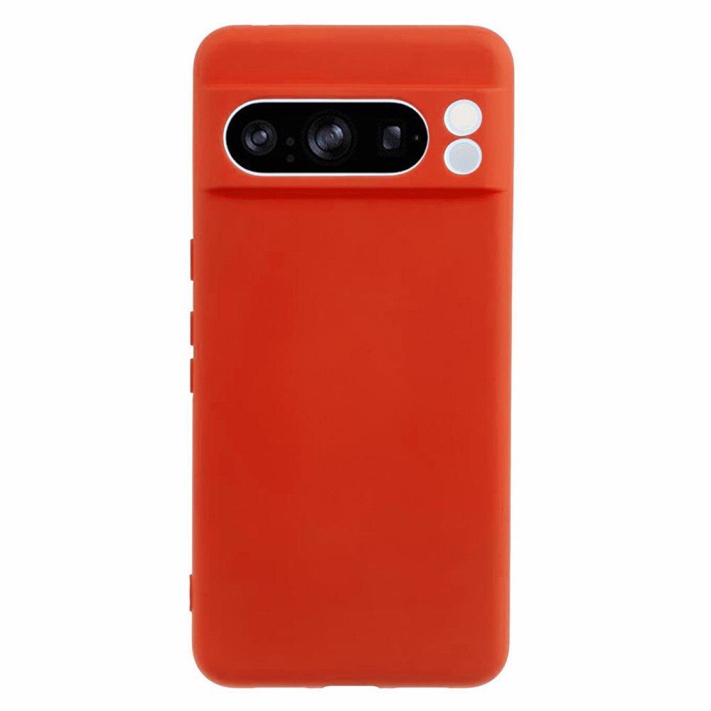Cover TPU resistente agli urti Google Pixel 8 Pro Rosso