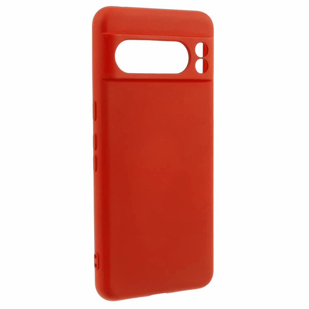 Cover TPU resistente agli urti Google Pixel 8 Pro Rosso