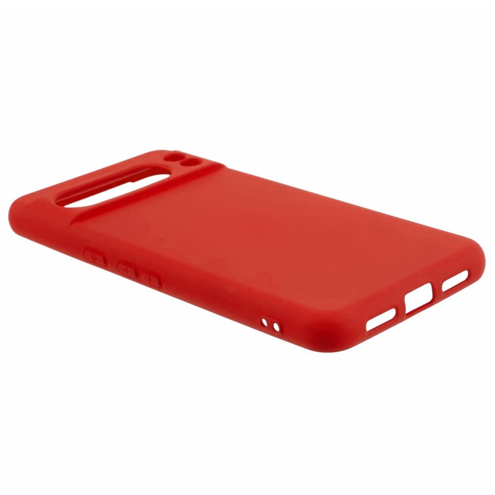 Cover TPU resistente agli urti Google Pixel 8 Pro rosso