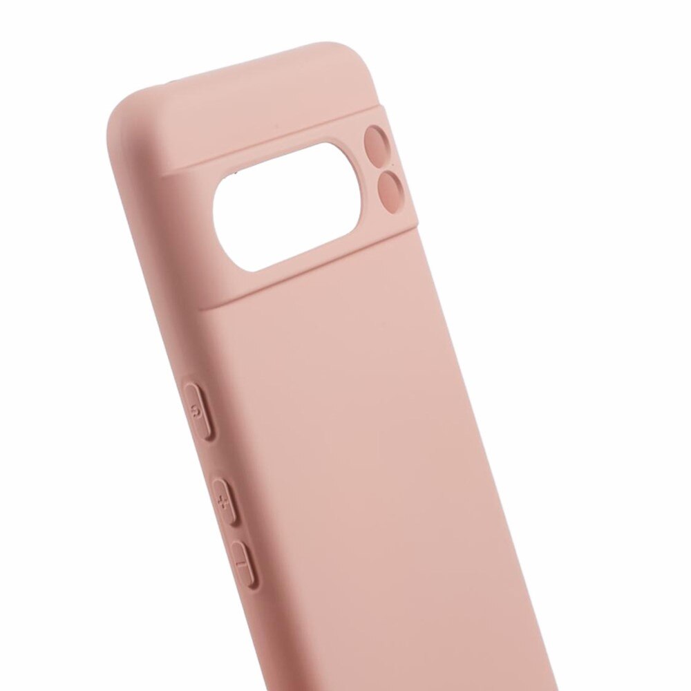 Cover TPU resistente agli urti Google Pixel 8 Pro rosa