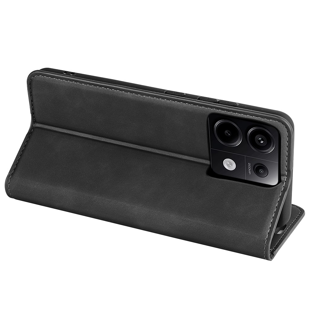 Cover portafoglio sottili Xiaomi Redmi Note 13 Pro nero