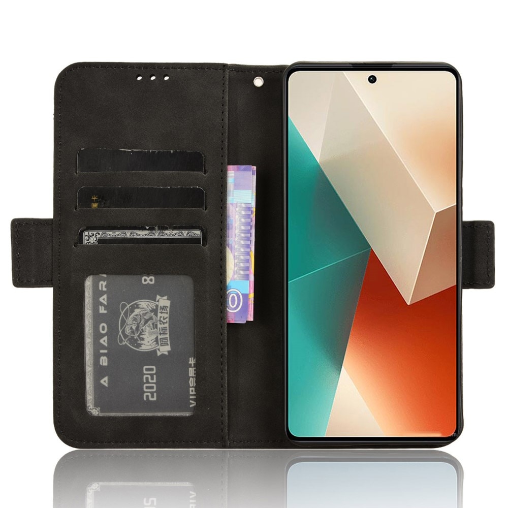 Cover portafoglio Multi Xiaomi Redmi Note 13 nero