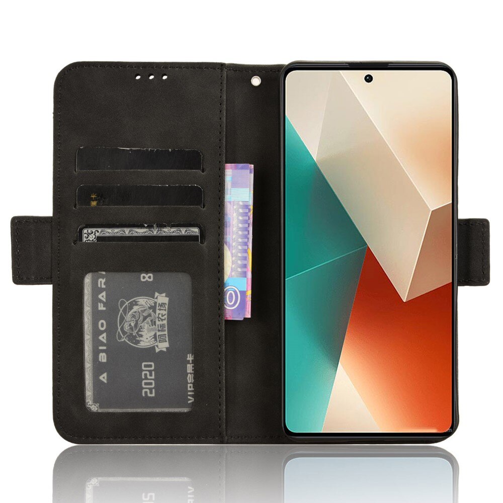 Cover portafoglio Multi Xiaomi Redmi Note 13 nero