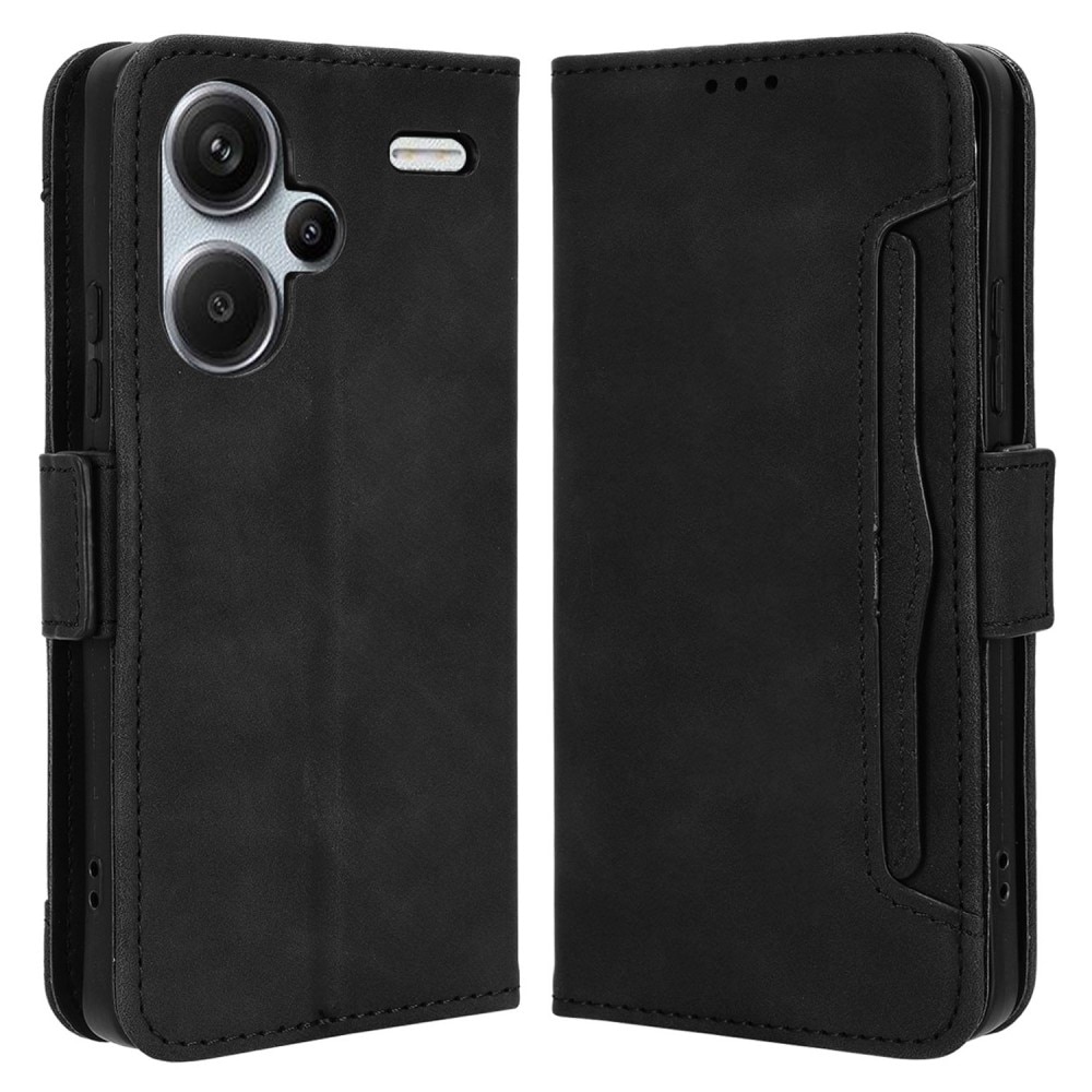 Cover portafoglio Multi Xiaomi Redmi Note 13 Pro Plus nero