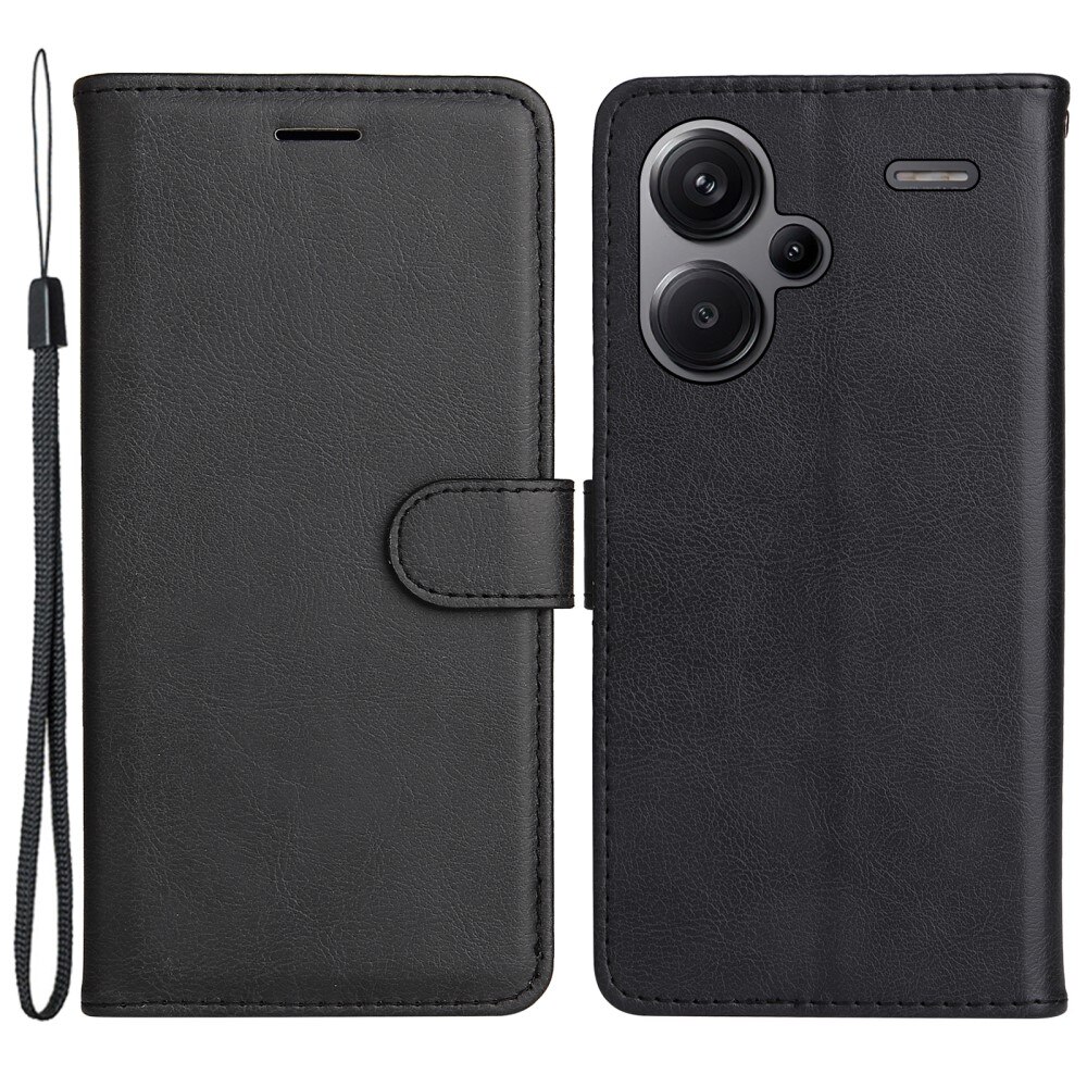 Custodie a portafoglio Xiaomi Redmi Note 13 Pro Plus nero