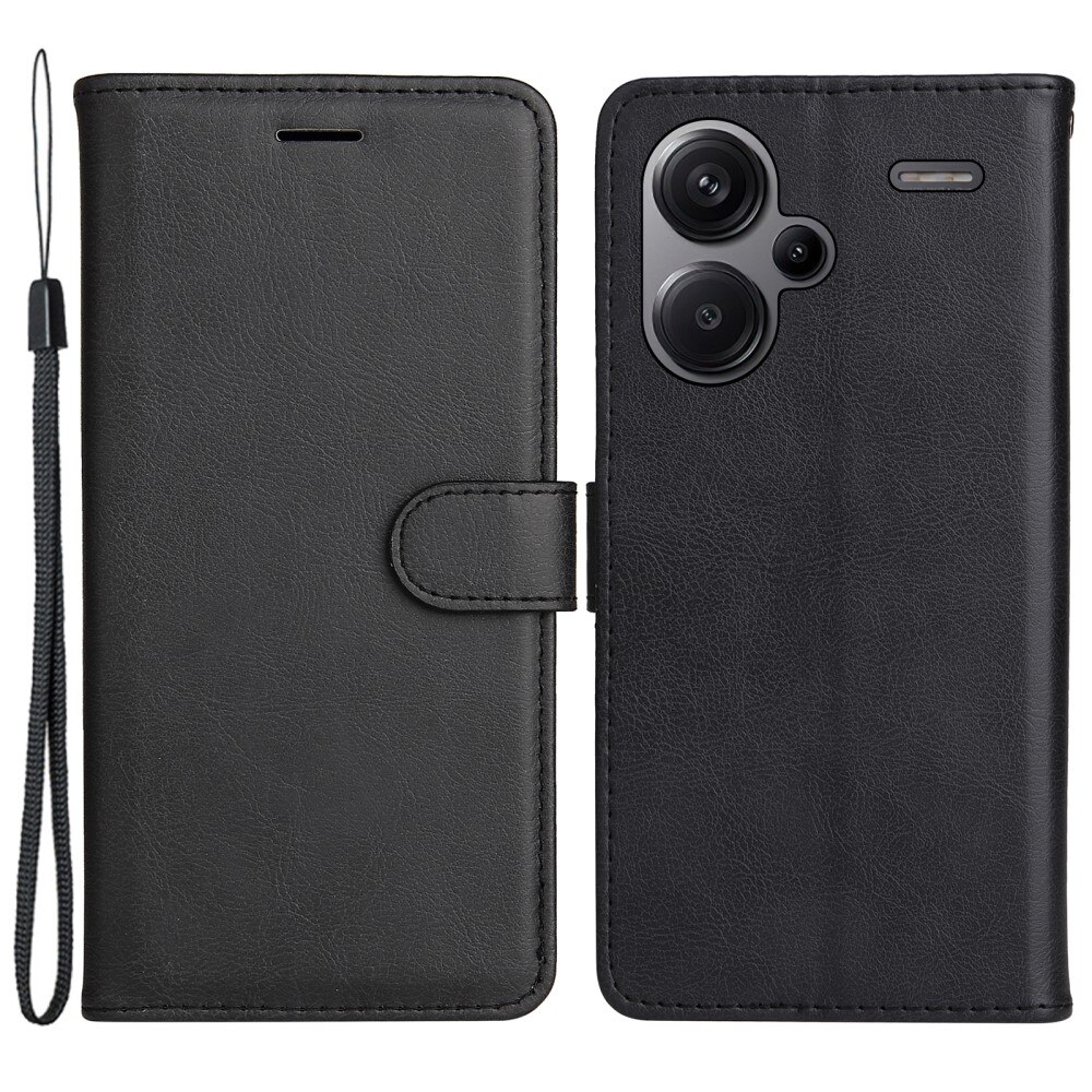 Custodie a portafoglio Xiaomi Redmi Note 13 Pro Plus nero