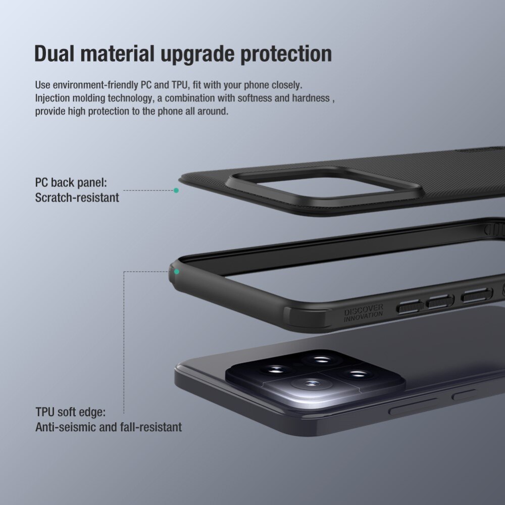 Super Frosted Shield Xiaomi 14 nero