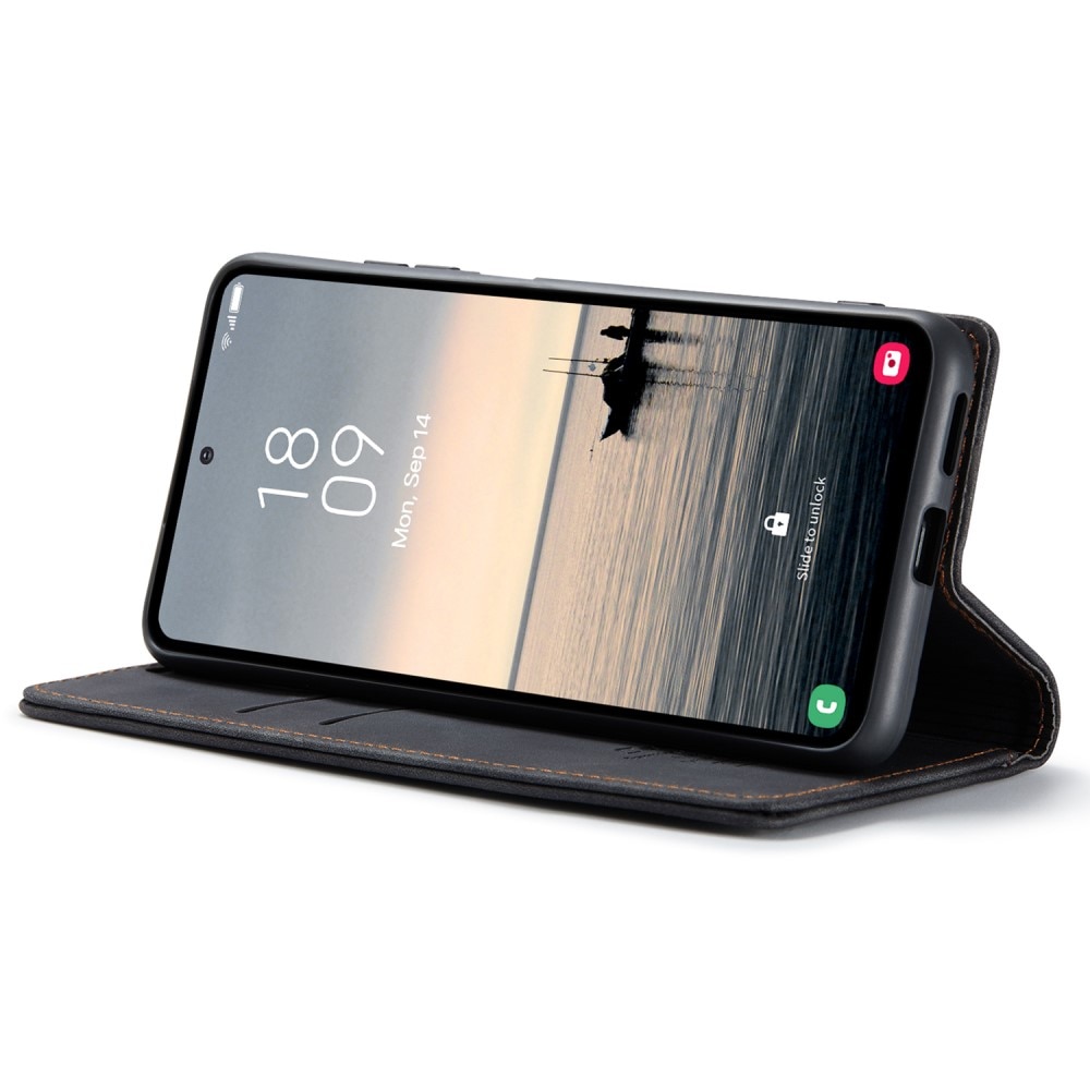 Custodie a portafoglio sottili Samsung Galaxy S23 FE Nero