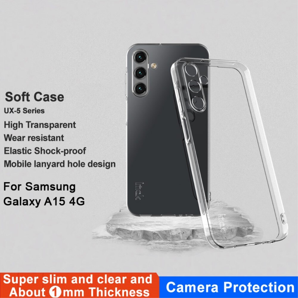 Cover TPU Case Samsung Galaxy A15 Crystal Clear