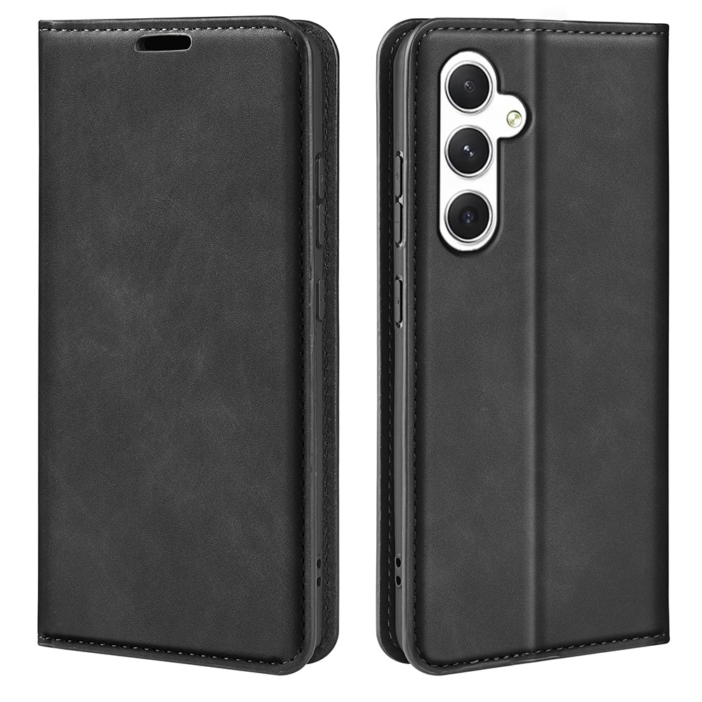 Kit per Samsung Galaxy S24 : Cover portafoglio Sottile e proteggischermo